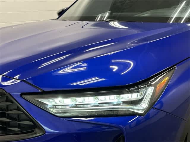 2024 Acura MDX w/A-Spec Package Apex Blue Pearl at Sterling McCall Acura