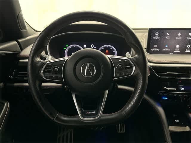 2024 Acura MDX w/A-Spec Package Apex Blue Pearl at Sterling McCall Acura