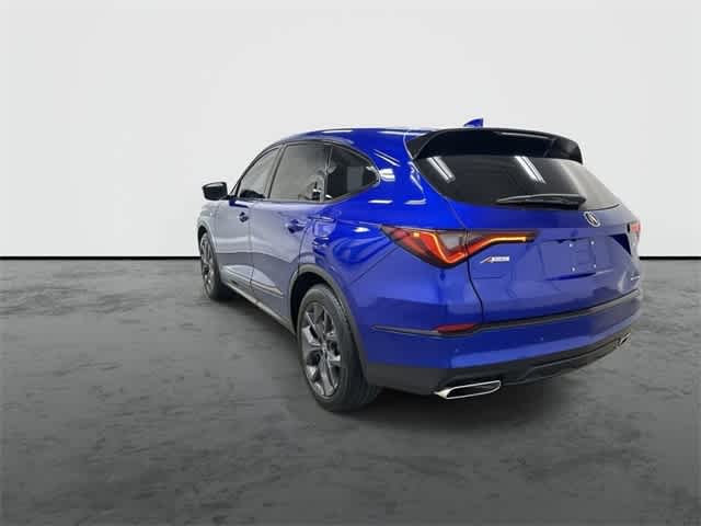 2024 Acura MDX w/A-Spec Package Apex Blue Pearl at Sterling McCall Acura