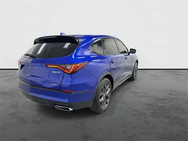 2024 Acura MDX w/A-Spec Package Apex Blue Pearl at Sterling McCall Acura