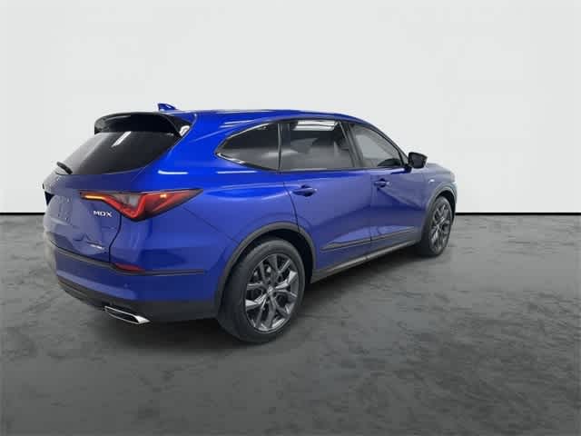 2024 Acura MDX w/A-Spec Package Apex Blue Pearl at Sterling McCall Acura
