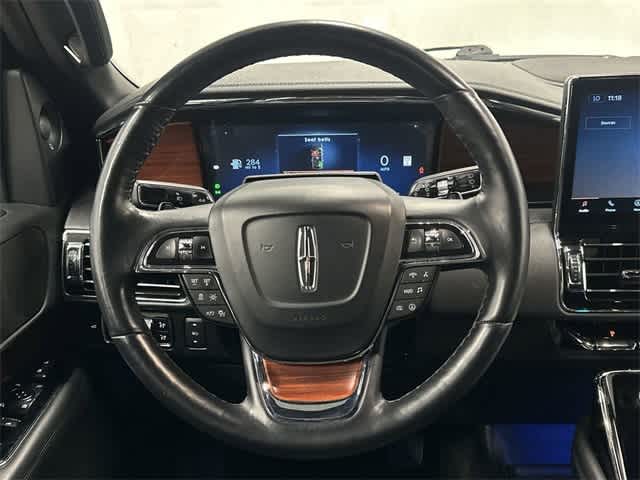 2024 Lincoln Navigator Reserve Infinite Black Metallic Clearcoat at Texan GMC Buick