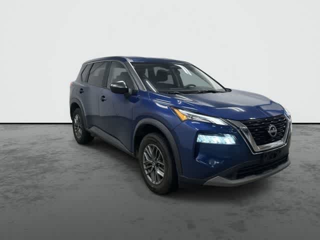 2023 Nissan Rogue S Caspian Blue Metallic at Group 1 Toyota Southwest