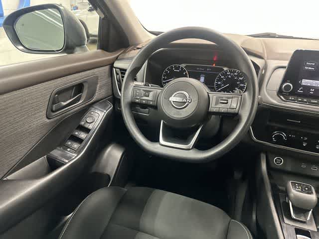 2023 Nissan Rogue S Caspian Blue Metallic at Group 1 Toyota Southwest