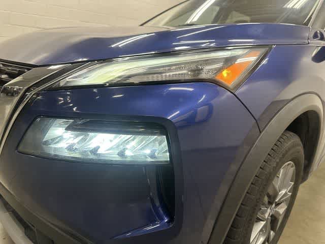 2023 Nissan Rogue S Caspian Blue Metallic at Group 1 Toyota Southwest