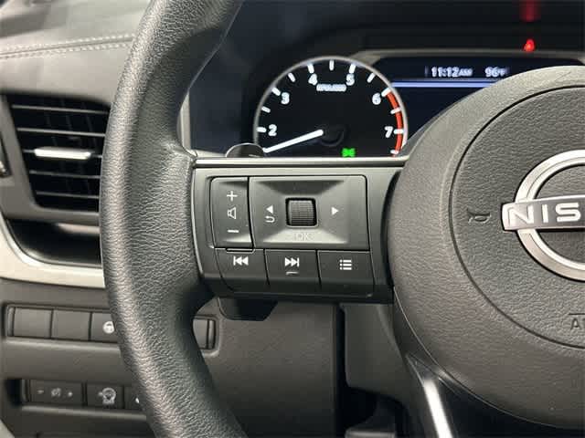 2024 Nissan Rogue SV Everest White Pearl at Sterling McCall Nissan