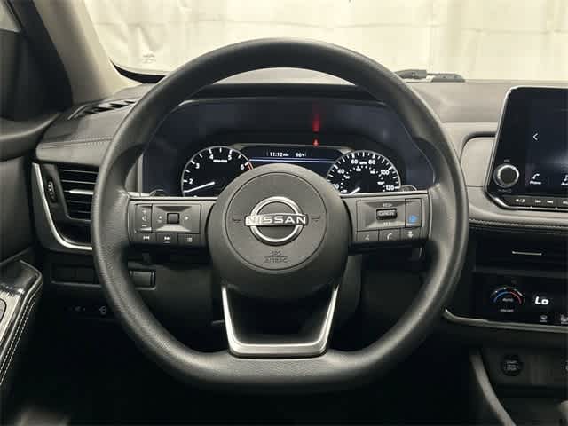 2024 Nissan Rogue SV Everest White Pearl at Sterling McCall Nissan