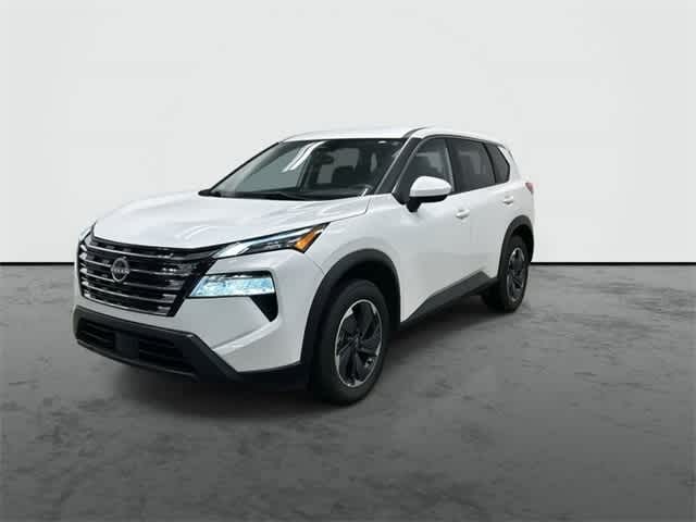 2024 Nissan Rogue SV Everest White Pearl at Sterling McCall Nissan