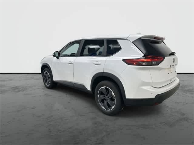 2024 Nissan Rogue SV Everest White Pearl at Sterling McCall Nissan