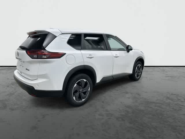 2024 Nissan Rogue SV Everest White Pearl at Sterling McCall Nissan