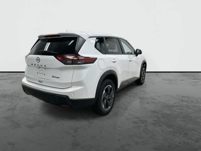 2024 Nissan Rogue SV Everest White Pearl at Sterling McCall Nissan
