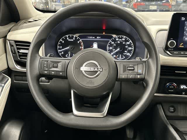 2024 Nissan Rogue SV Everest White Pearl at Sterling McCall Nissan