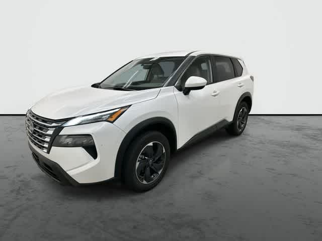 2024 Nissan Rogue SV Everest White Pearl at Sterling McCall Nissan