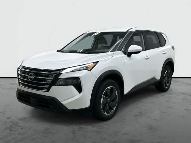 2024 Nissan Rogue SV Everest White Pearl at Sterling McCall Nissan