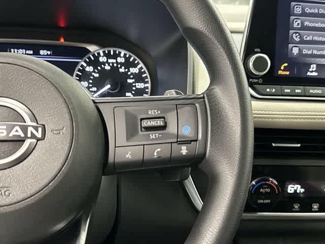 2024 Nissan Rogue SV Everest White Pearl at Sterling McCall Nissan