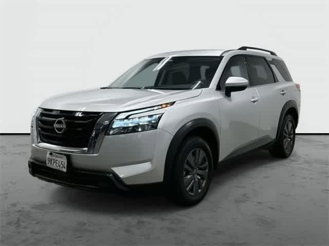 2024 Nissan Pathfinder SV Brilliant Silver Metallic at Sterling McCall Nissan