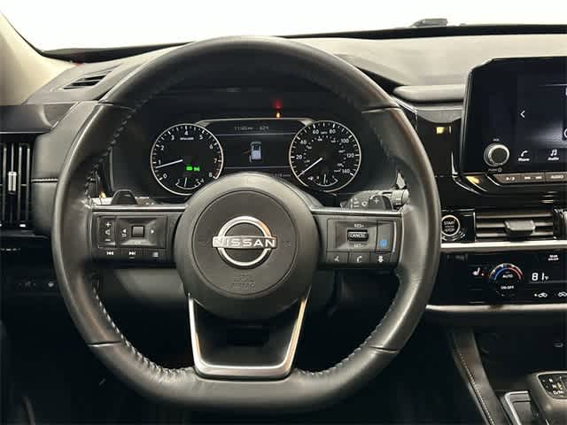 2024 Nissan Pathfinder SV Brilliant Silver Metallic at Sterling McCall Nissan