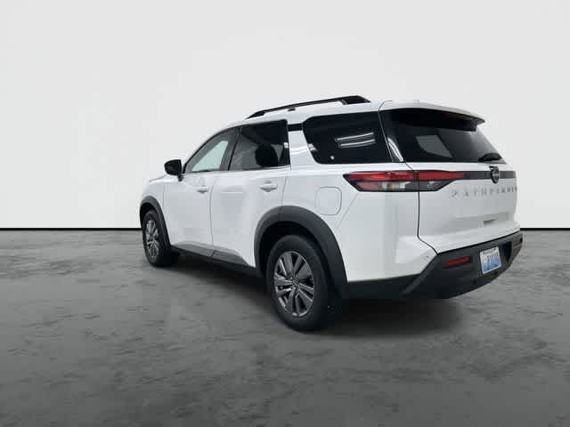 2025 Nissan Pathfinder SV Everest White Pearl Tricoat at Sterling McCall Nissan