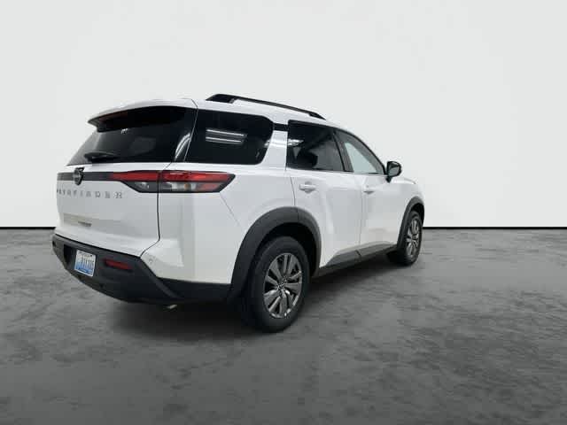 2025 Nissan Pathfinder SV Everest White Pearl Tricoat at Sterling McCall Nissan
