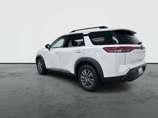 2025 Nissan Pathfinder SV Everest White Pearl Tricoat at Sterling McCall Nissan