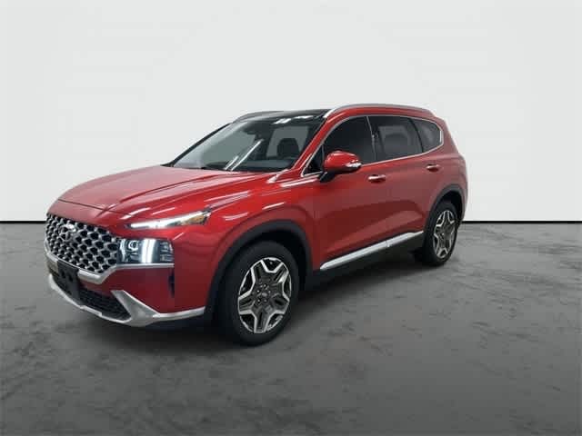 2023 Hyundai Santa Fe Limited Calypso Red at AutoNation Ford Gulf Fwy