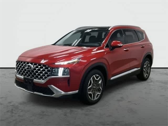 2023 Hyundai Santa Fe Limited Calypso Red at AutoNation Ford Gulf Fwy