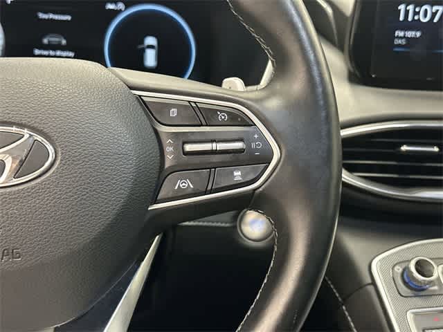 2023 Hyundai Santa Fe Limited Calypso Red at AutoNation Ford Gulf Fwy