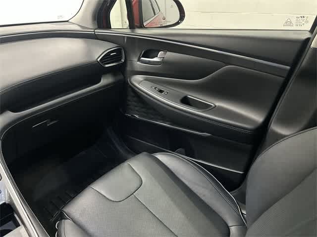 2023 Hyundai Santa Fe Limited Calypso Red at AutoNation Ford Gulf Fwy