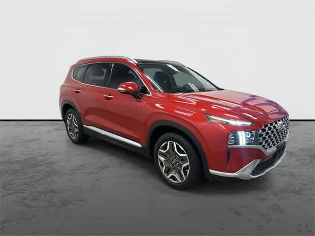 2023 Hyundai Santa Fe Limited Calypso Red at AutoNation Ford Gulf Fwy