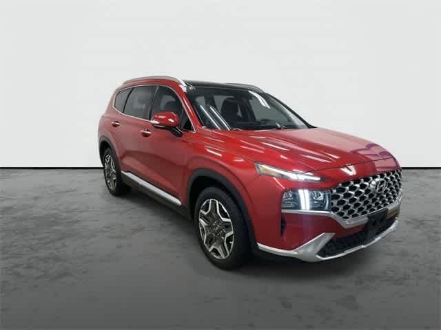 2023 Hyundai Santa Fe Limited Calypso Red at AutoNation Ford Gulf Fwy