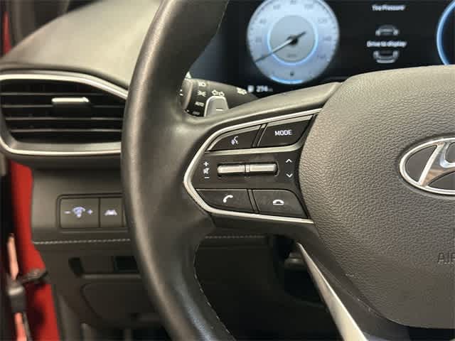 2023 Hyundai Santa Fe Limited Calypso Red at AutoNation Ford Gulf Fwy