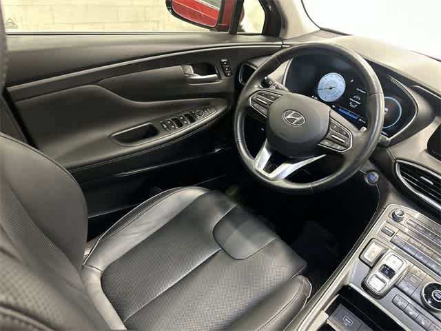 2023 Hyundai Santa Fe Limited Calypso Red at AutoNation Ford Gulf Fwy