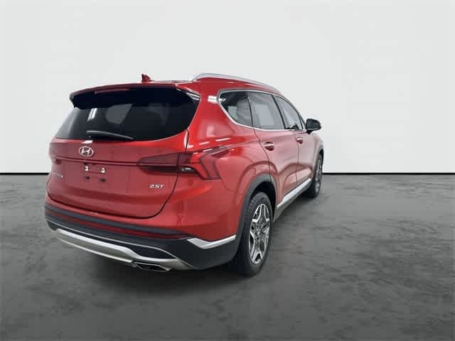 2023 Hyundai Santa Fe Limited Calypso Red at AutoNation Ford Gulf Fwy