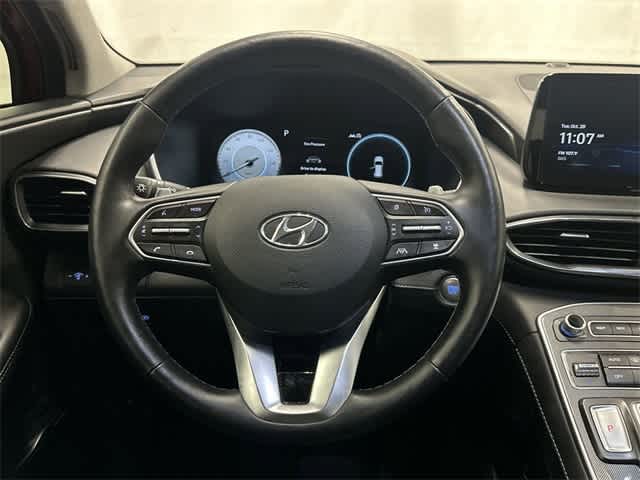 2023 Hyundai Santa Fe Limited Calypso Red at AutoNation Ford Gulf Fwy