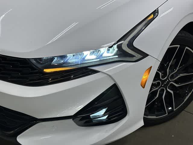 2023 Kia K5 GT Glacial White Pearl at Friendly Ford Crosby