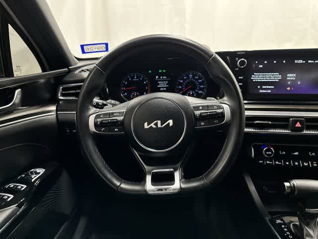 2023 Kia K5 GT Glacial White Pearl at Friendly Ford Crosby