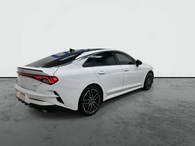 2023 Kia K5 GT Glacial White Pearl at Friendly Ford Crosby