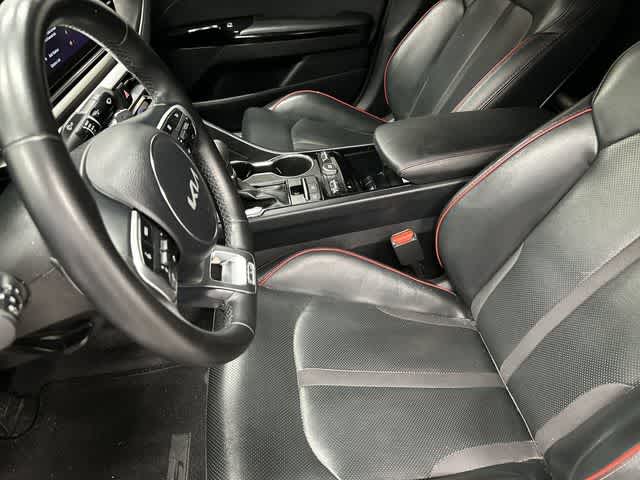 2023 Kia K5 GT Glacial White Pearl at Friendly Ford Crosby