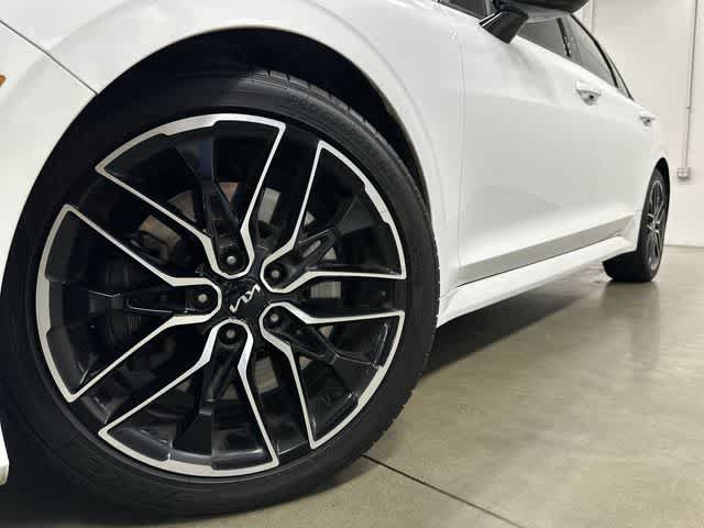 2023 Kia K5 GT Glacial White Pearl at Friendly Ford Crosby