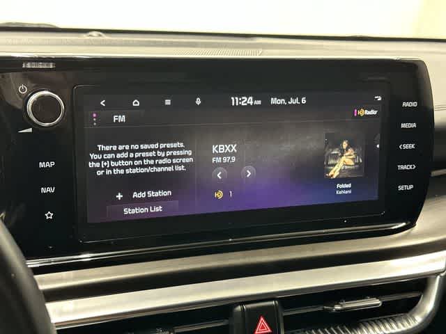 2023 Kia K5 GT Glacial White Pearl at Friendly Ford Crosby