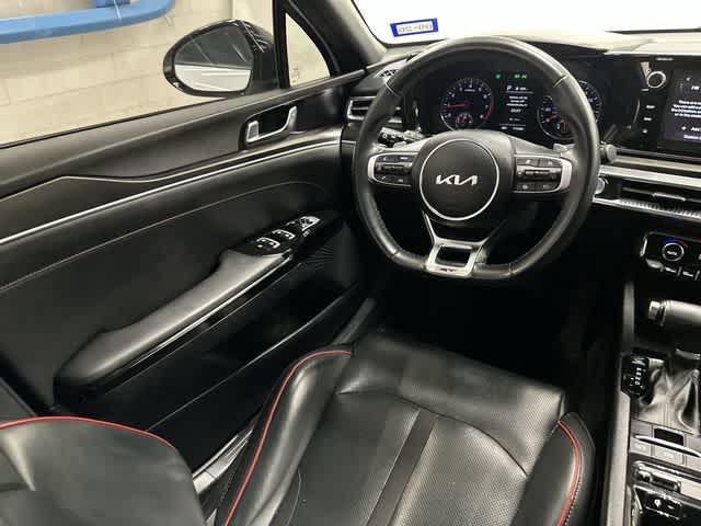 2023 Kia K5 GT Glacial White Pearl at Friendly Ford Crosby
