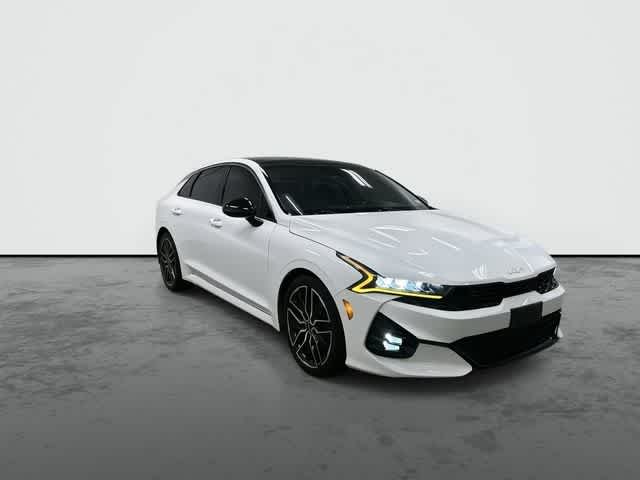 2023 Kia K5 GT Glacial White Pearl at Friendly Ford Crosby