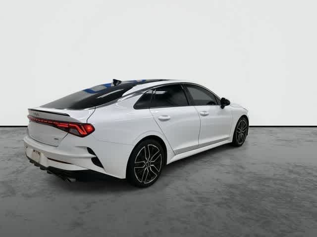 2023 Kia K5 GT Glacial White Pearl at Friendly Ford Crosby