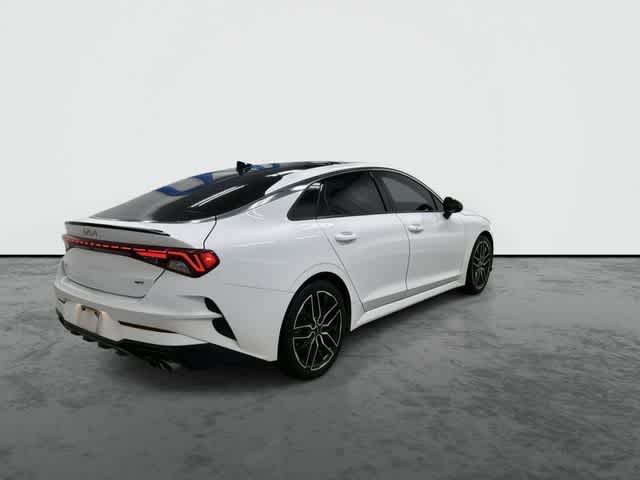 2023 Kia K5 GT Glacial White Pearl at Friendly Ford Crosby