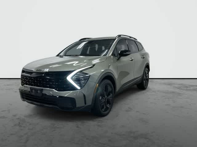 2025 Kia Sportage X-Line Jungle Green at Beck & Masten Kia