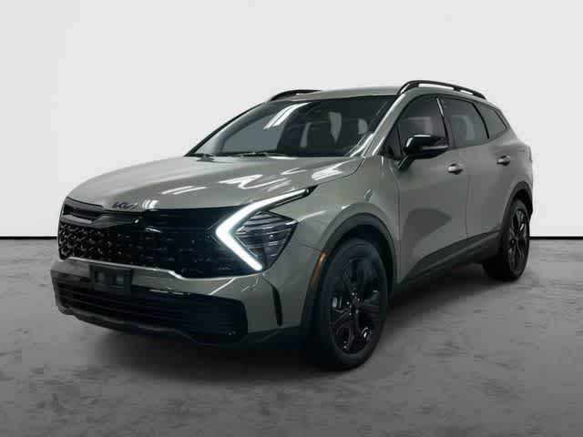2025 Kia Sportage X-Line Jungle Green at Beck & Masten Kia