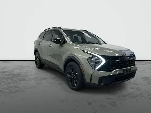 2025 Kia Sportage X-Line Jungle Green at Beck & Masten Kia