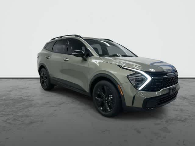 2025 Kia Sportage X-Line Jungle Green at Beck & Masten Kia