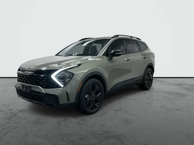 2025 Kia Sportage X-Line Jungle Green at Beck & Masten Kia