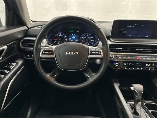 2022 Kia Telluride LX Everlasting Silver at AutoNation Chrysler Jeep Dodge Ram Spring